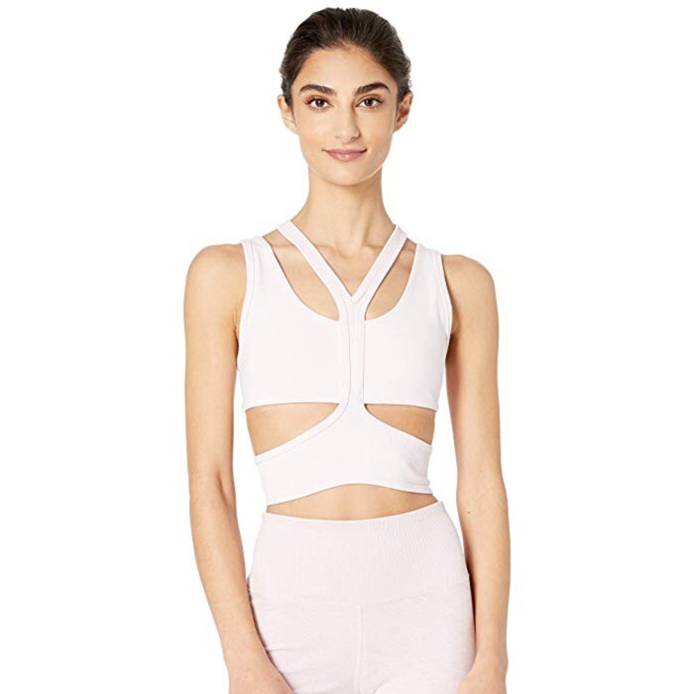 ALO Yoga Trackie Bra XS Lavender